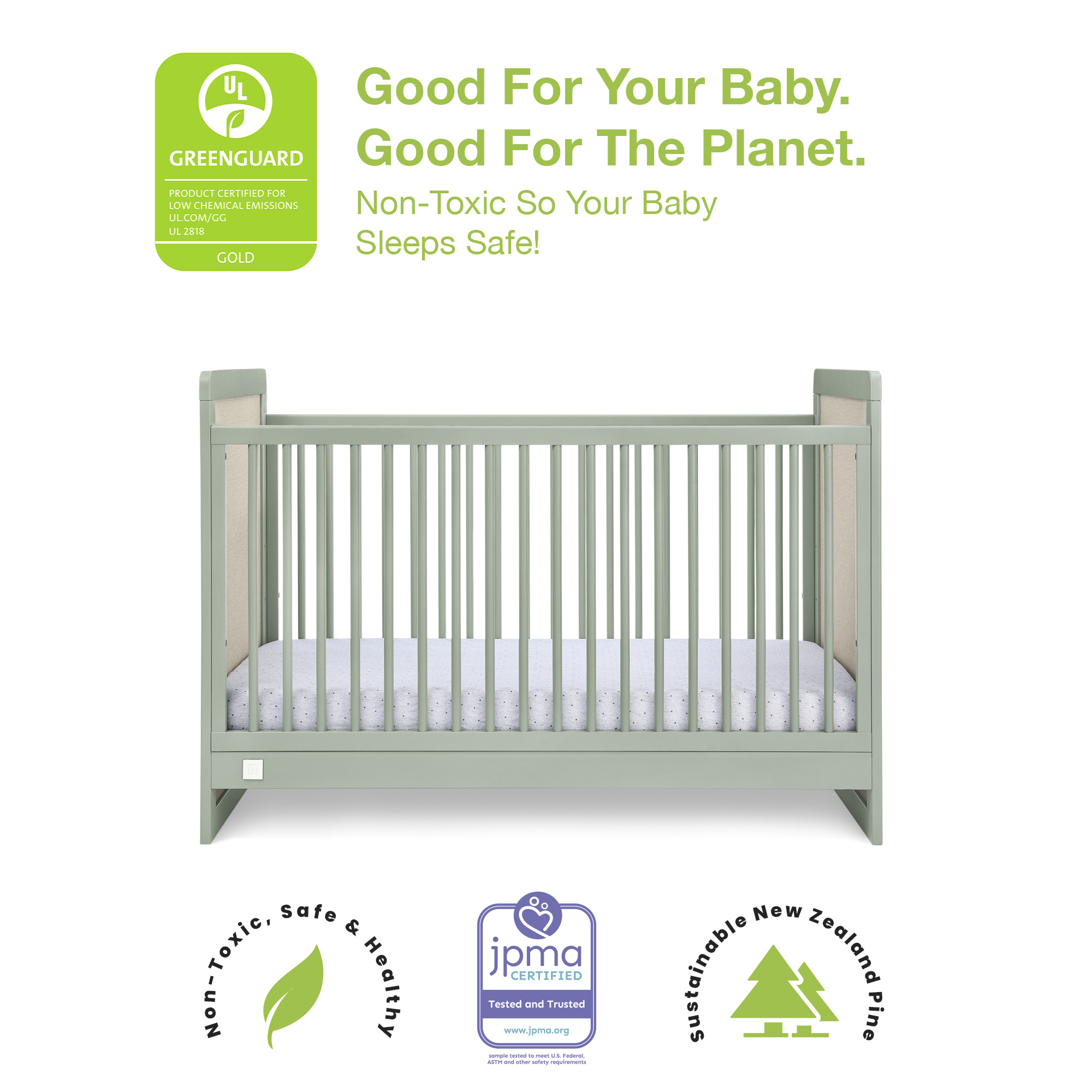 babyGap Liam 4-in-1 Convertible Crib | Delta Children